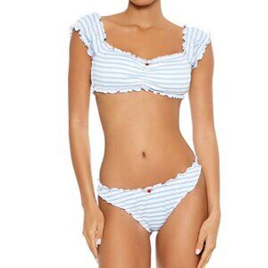 Striped Seersucker Bikini